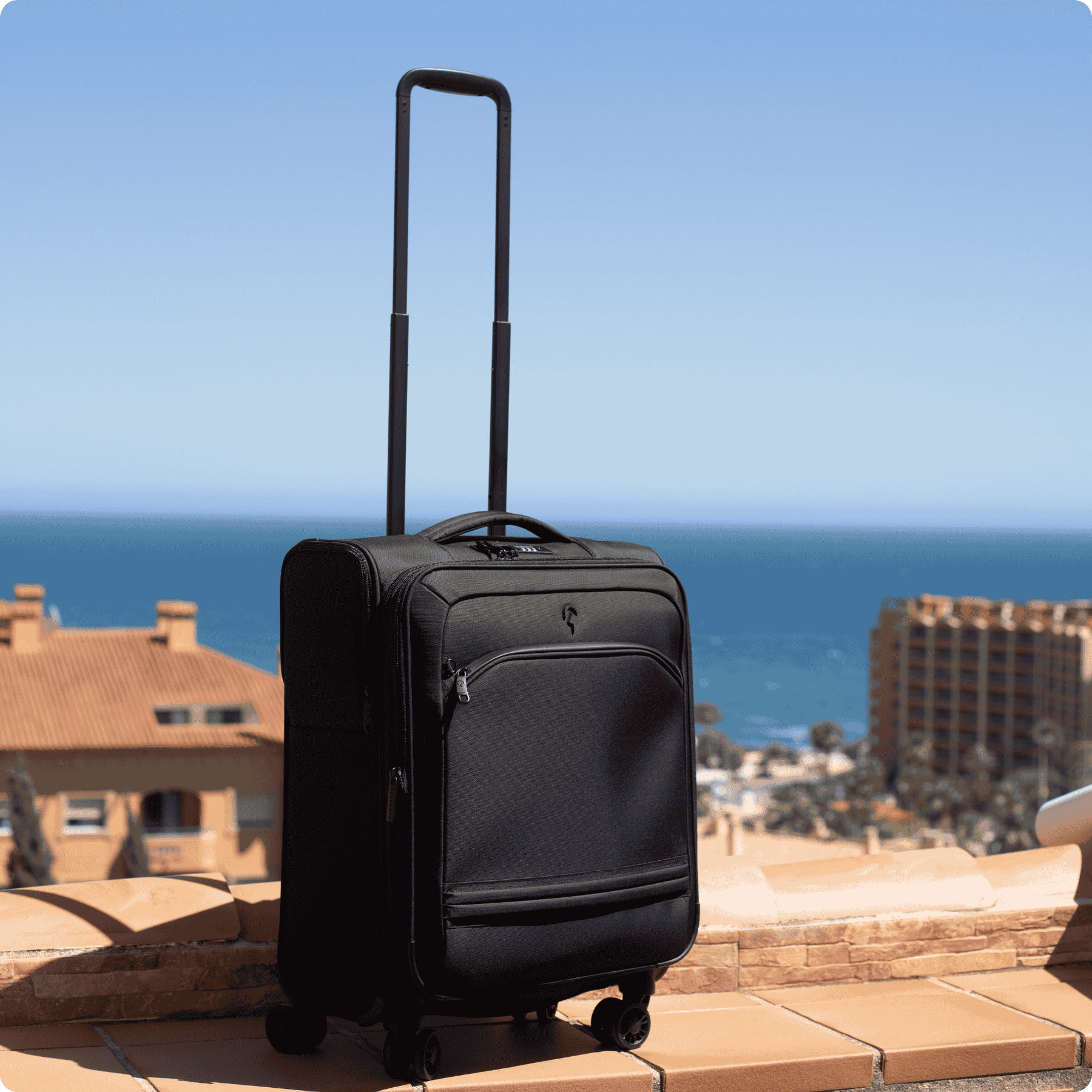 Carlobolaget - Boarding, kuffert 65 cm 65 x 42 x 26 cm Sort